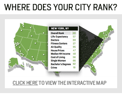 Recycling Map Find out how well your city ranked by using the interactive map. Photo: menshealth.com.