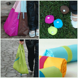 Flip and Tumble bags are an easy way to reduce your usage of plastic bags. Photo: Boutiqueflair.com