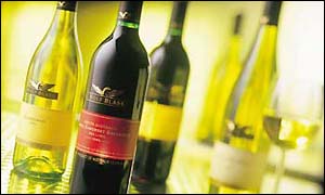Fosters estimates its new plastic wine bottles will cut greenhouse emissions by 29 percent. Photo: BBC.co.uk