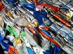 The tough part about recycling plastic containers is their different resins and quality of the bales. Photo: Naparecycling.com
