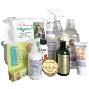 The Ultimate Baby Bundle is one of five cool prizes you could win. Tell us your favorite green tip on our Facebook page, and you could win!