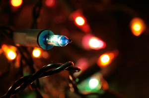 Christmas Lights Upgrade your holiday decor and trade in your stringed lights for energy-efficent LED lights at Home Depot. Photo: Flickr/Chris_J