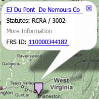 EPA Enforcement Map Photo: U.S. Environmental Protection Agency