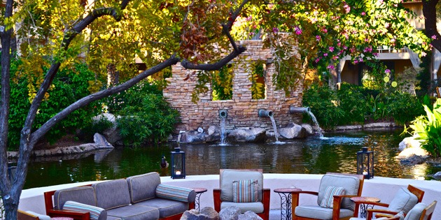 FireSky Resort and Spa Water Feature FireSky Resort and Spa, Scottsdale, Arizona