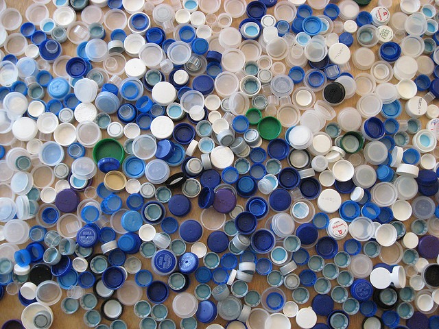 Can you donate water bottle caps to charity?