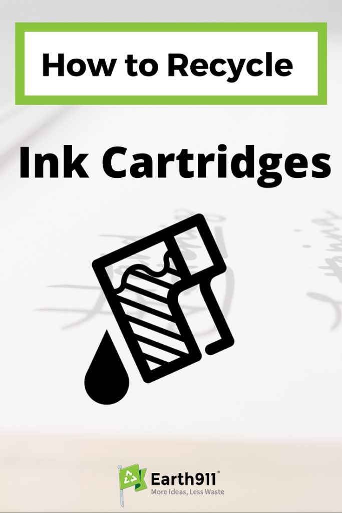 How do you recycle ink cartridges for cash?