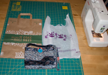 While this shipping envelope project requires some sewing, it's pretty quick and easy, saving both time and money. Photo: Team EcoEtsy