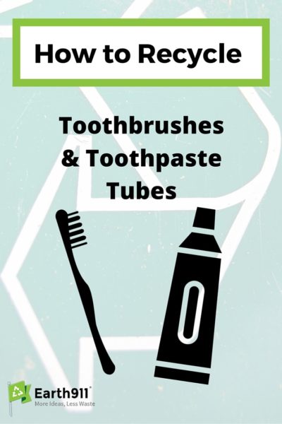 Trying to recycle toothbrushes or toothpaste tubes? Check out this super helpful guide from Earth911.