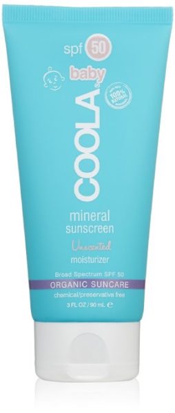Coola organic sunscreen is a safe, environmentally friendly choice.