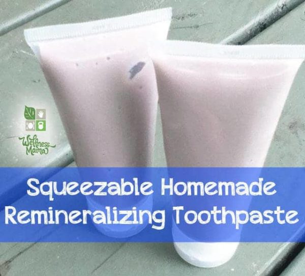 Squeezable Remineralizing Toothpaste