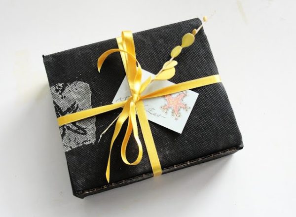 Star of the East upcycled gift box
