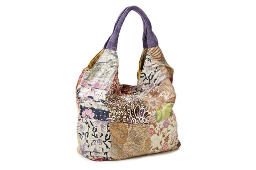 Upcycled Indonesian Batik Bag from Uncommon Goods