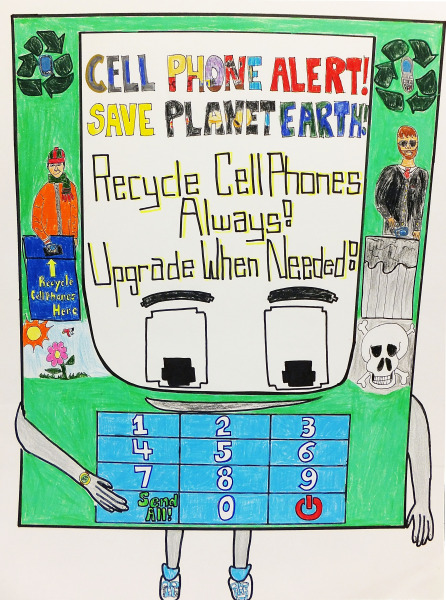 This poster from last year's Youth Video and Poster Contest won an honorable mention. Photo: ISRI