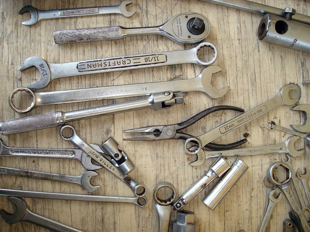 Old tools for home DIY projects