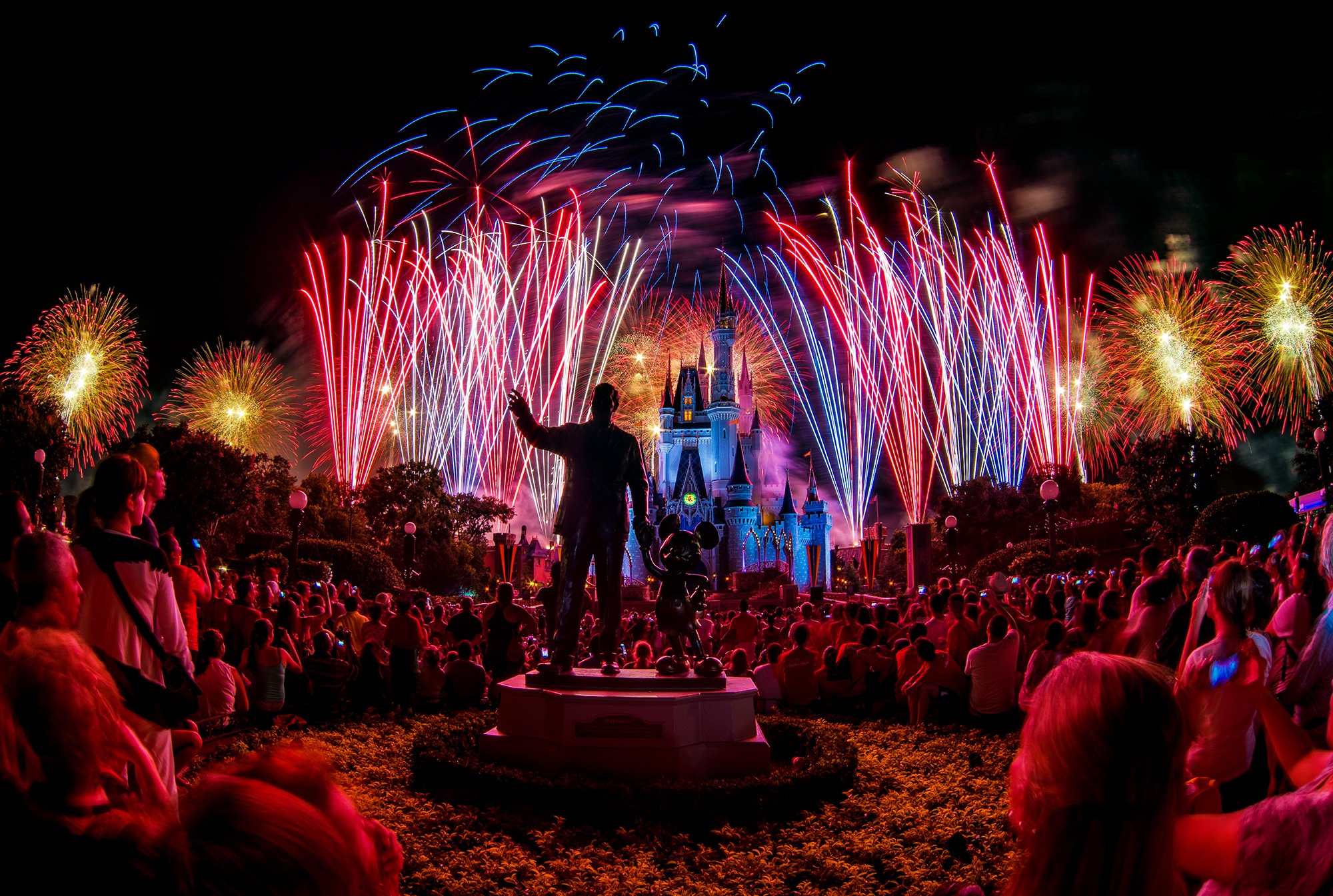 Celebrate America Fireworks at Walt Disney World