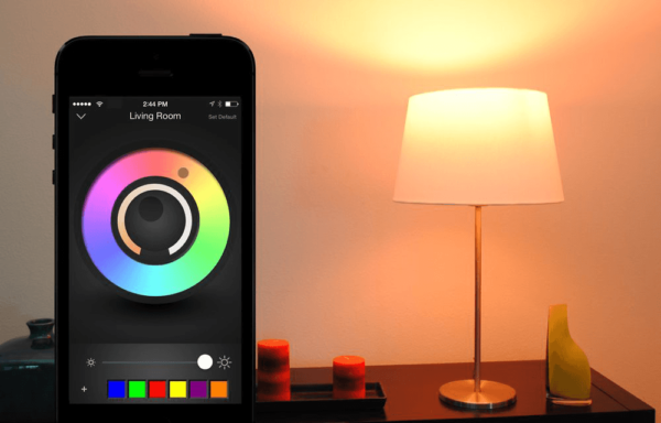 The iLumi LED smartbulb (and app).