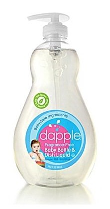 Dapple Baby Bottle and Dishwashing Liquid