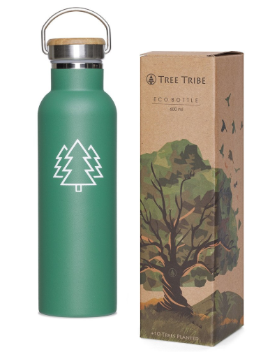 green Tree Tribe stainless steel bottle