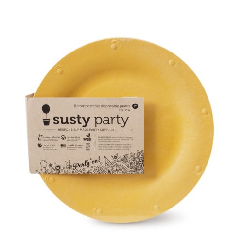 Compostable Plates by Susty Party, available at the Earth911 store.