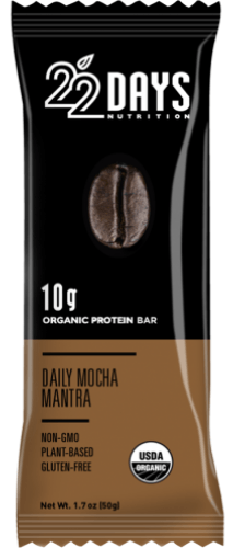 22 Days Daily Mocha Mantra Protein Bar