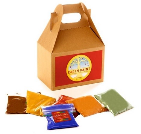 The Earth Naturals Children's Earth Paint Kit is available now at the Earth911 store.