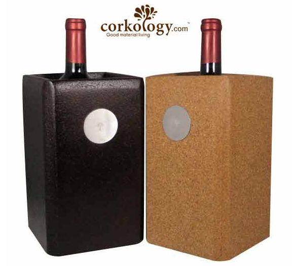 Corkology cork wine chiller
