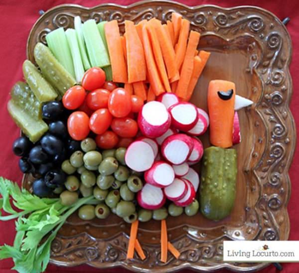 Turkey appetizer tray