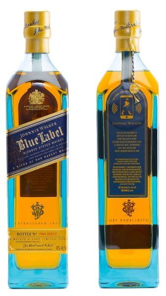 Diageo and Thinfilm - JOHNNIE WALKER BLUE Smart Bottle 1