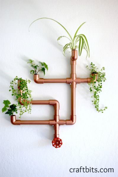 DIY PVC Indoor Gardening Planter 