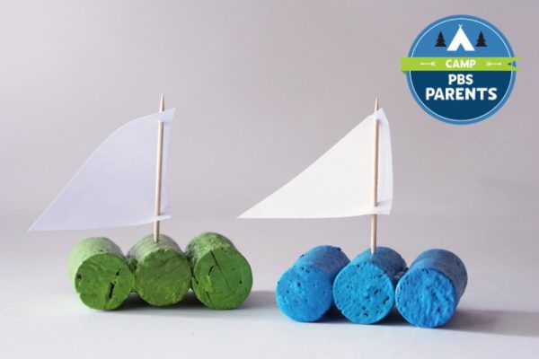 Recycled cork boats