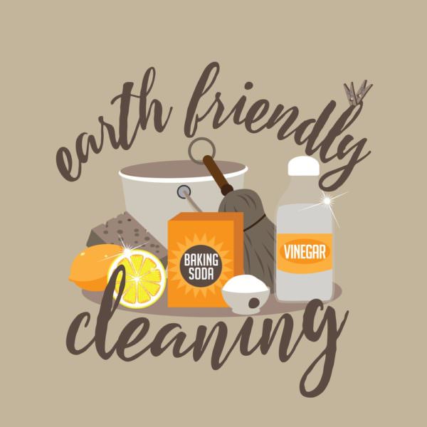 DIY nontoxic cleaning; earth friendly cleaning