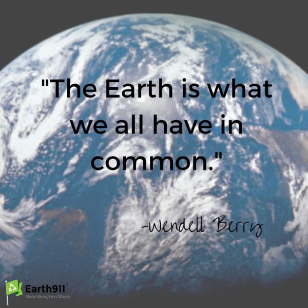 Lovely quote about the world for Earth Day