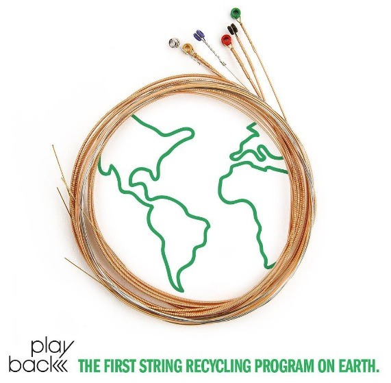 Did you know guitar string recycling was possible? Click here to learn how.