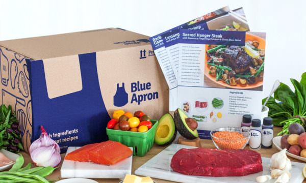 Green living home delivery service Blue Apron