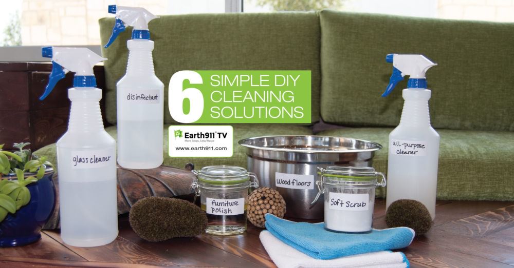 6 DIY Cleaning Solution Recipes