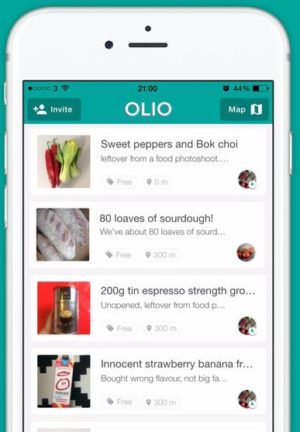 OLIO: Reduce food waste app