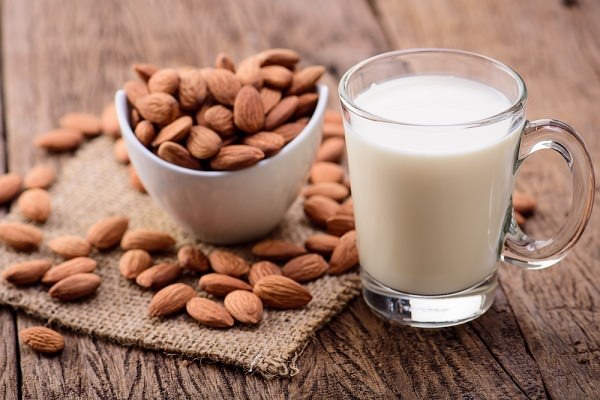 Almond milk is a great alternative to dairy, and making it on your own eliminates ingredients you may want to avoid that are found in some store-bought brands. Image credit: Shutterstock.com
