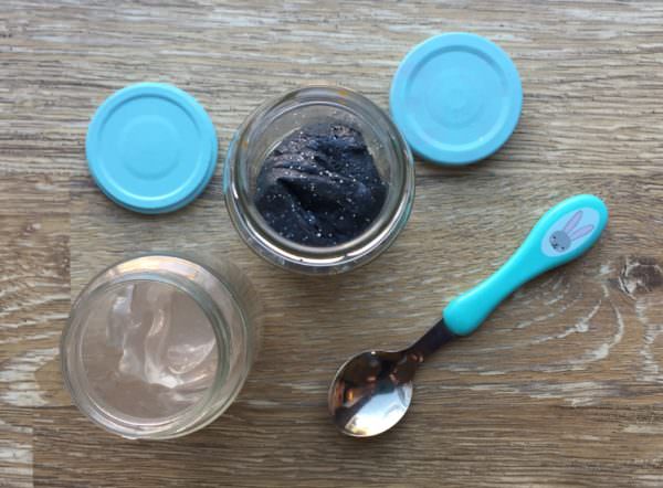 Make containers for homemade slime or playdough