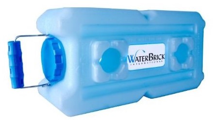 WaterBrick 3.5 gallon water storage container