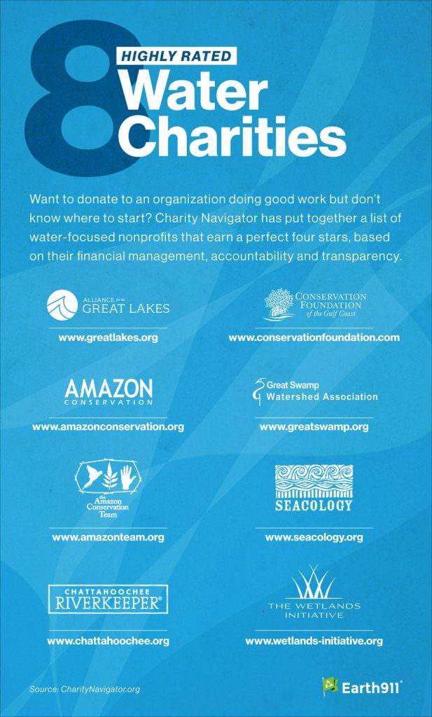 photo of Infographic: 8 Highly Rated Water Charities image