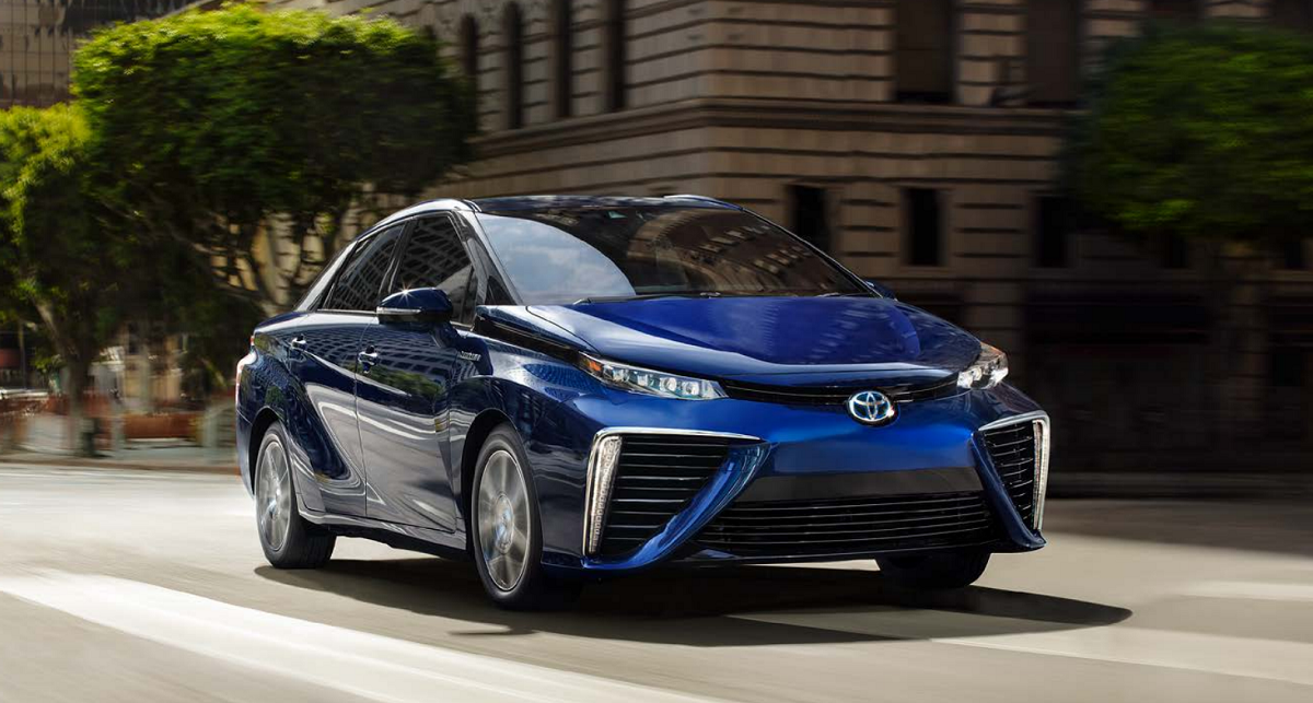 Toyota Mirai hydrogen fuel cell vehicle. Photo: Toyota