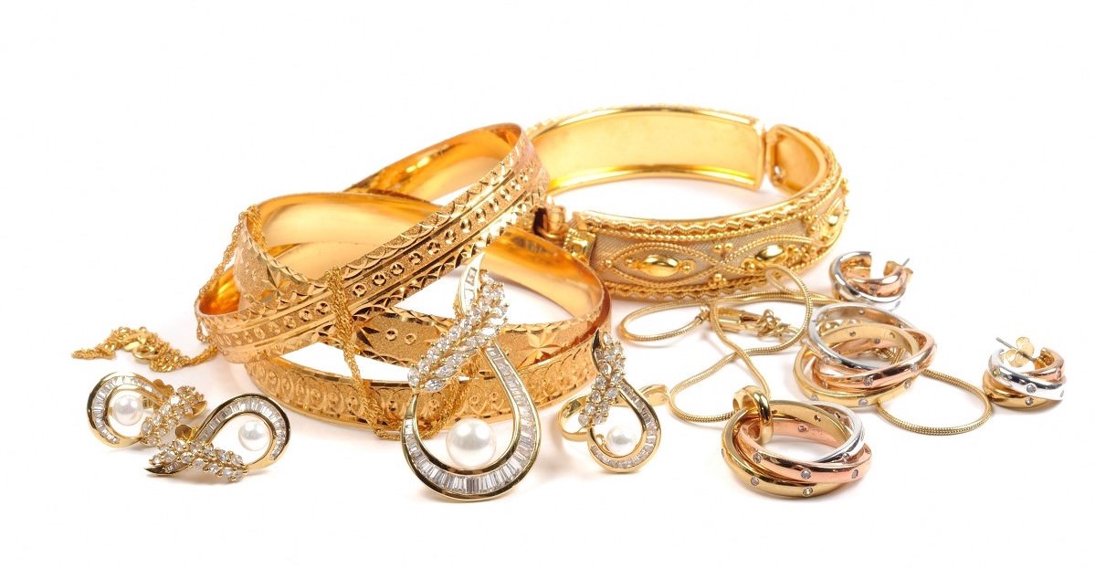 golden jewelry