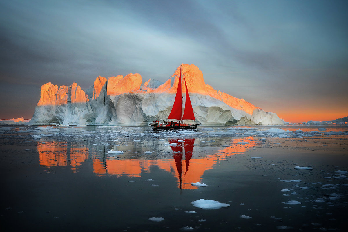 Iceberg photograph by Alexiandrea Borden