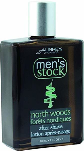 Men's Stock North Woods after shave lotion by Aubrey Organics