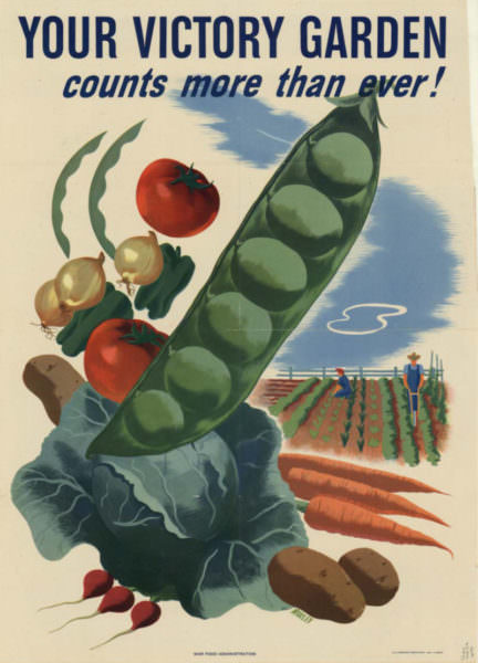 WWII Victory Garden poster
