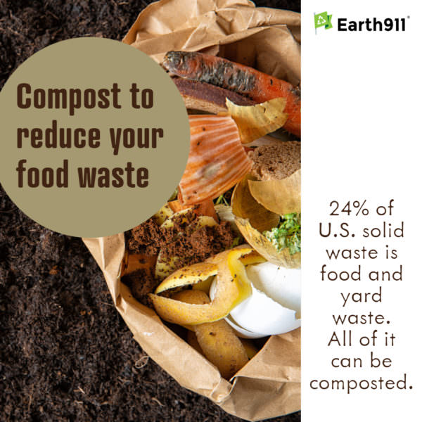 Compost to reduce your food waste