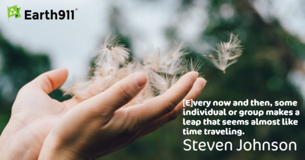 "Every now and then, some individual or group makes a leap that seems almost like time traveling." -- Steven Johnson