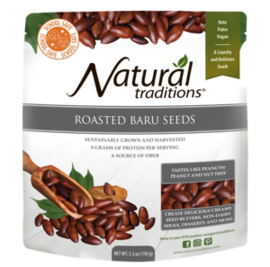 Organic Traditions roasted baru seeds