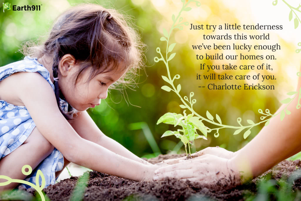 Inspiration: "Try a little tenderness towards this world ... it will take care of you." --Charlotte Erickson