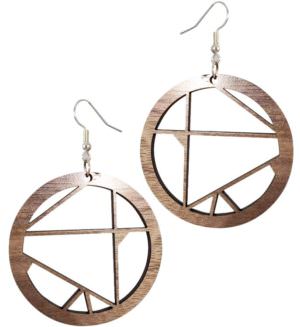  WHITL Woodworking handmade wood earrings